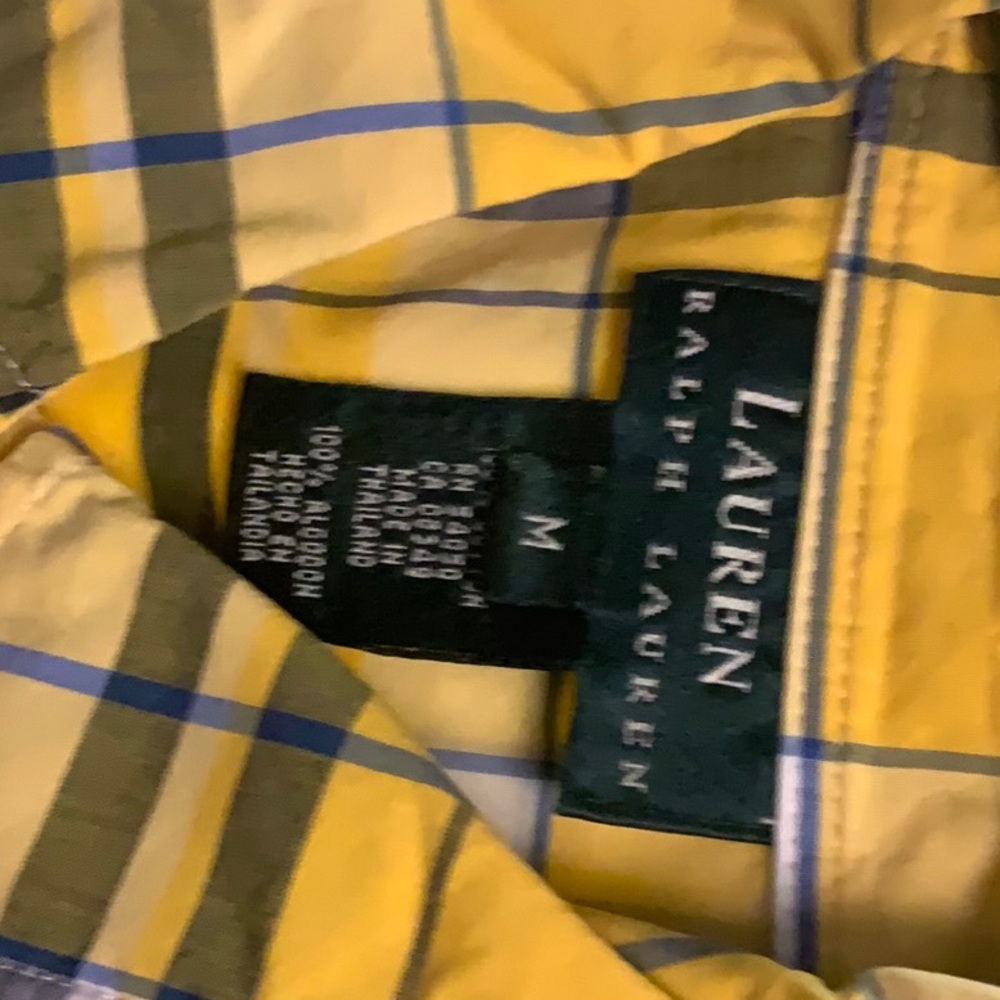 Lauren Yellow long sleeve shirt